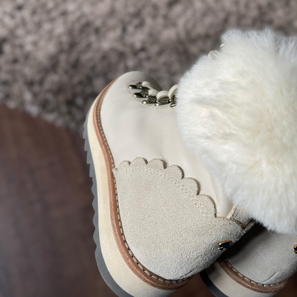 KATE SPADE Maira Leather Ankle Boots • Size 5 • Women/Teen - Picture 10 of 13